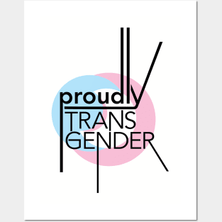 Proudly Transgender Posters and Art